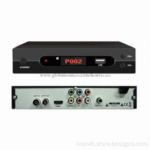 DVB-T2 Receivers with One USB2.0 and HDMI®, MPEG-4/H.264